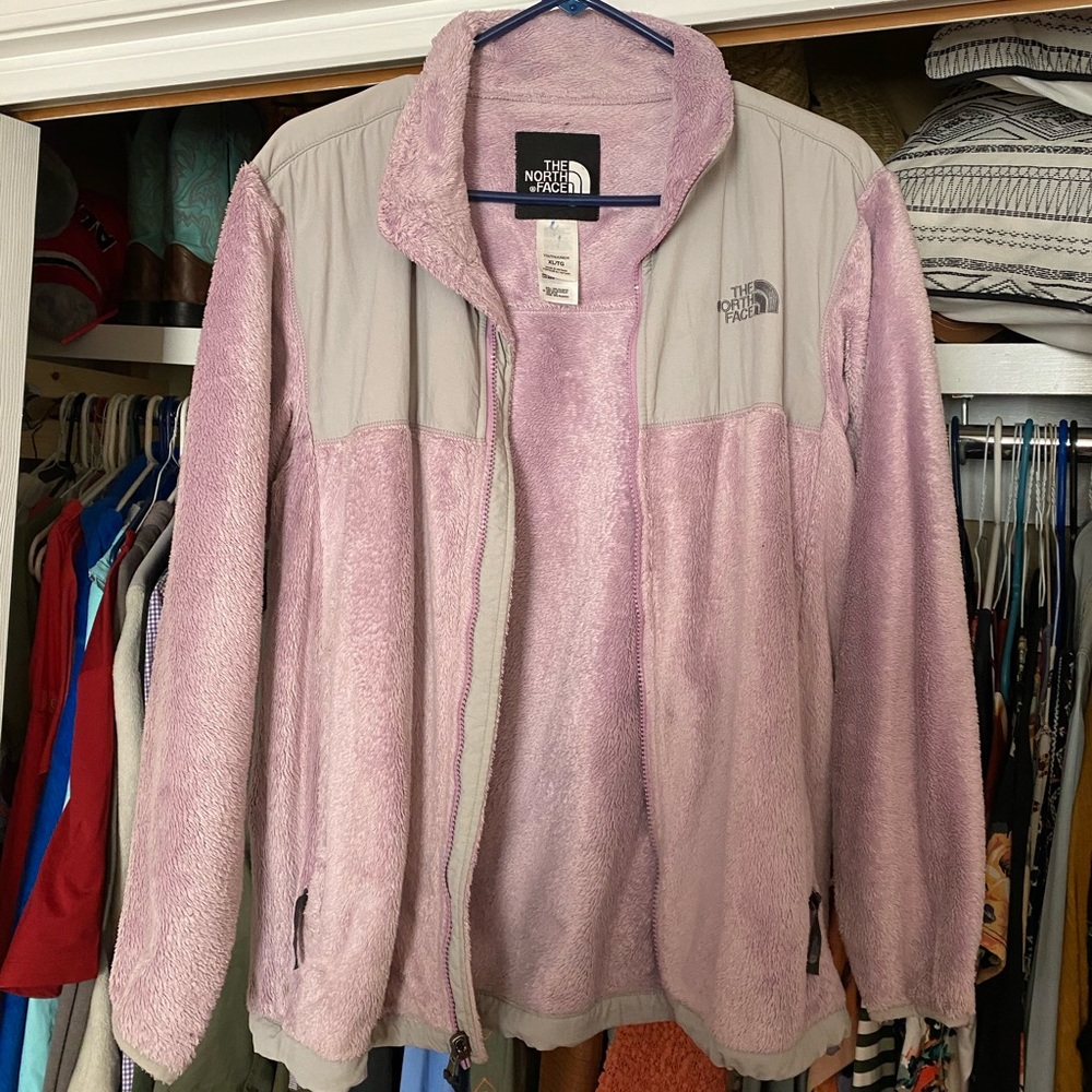 North Face Fuzzy Girls Jacket